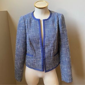 THE LIMITED Woven Blue Tweed Blazer NWT | Size Small